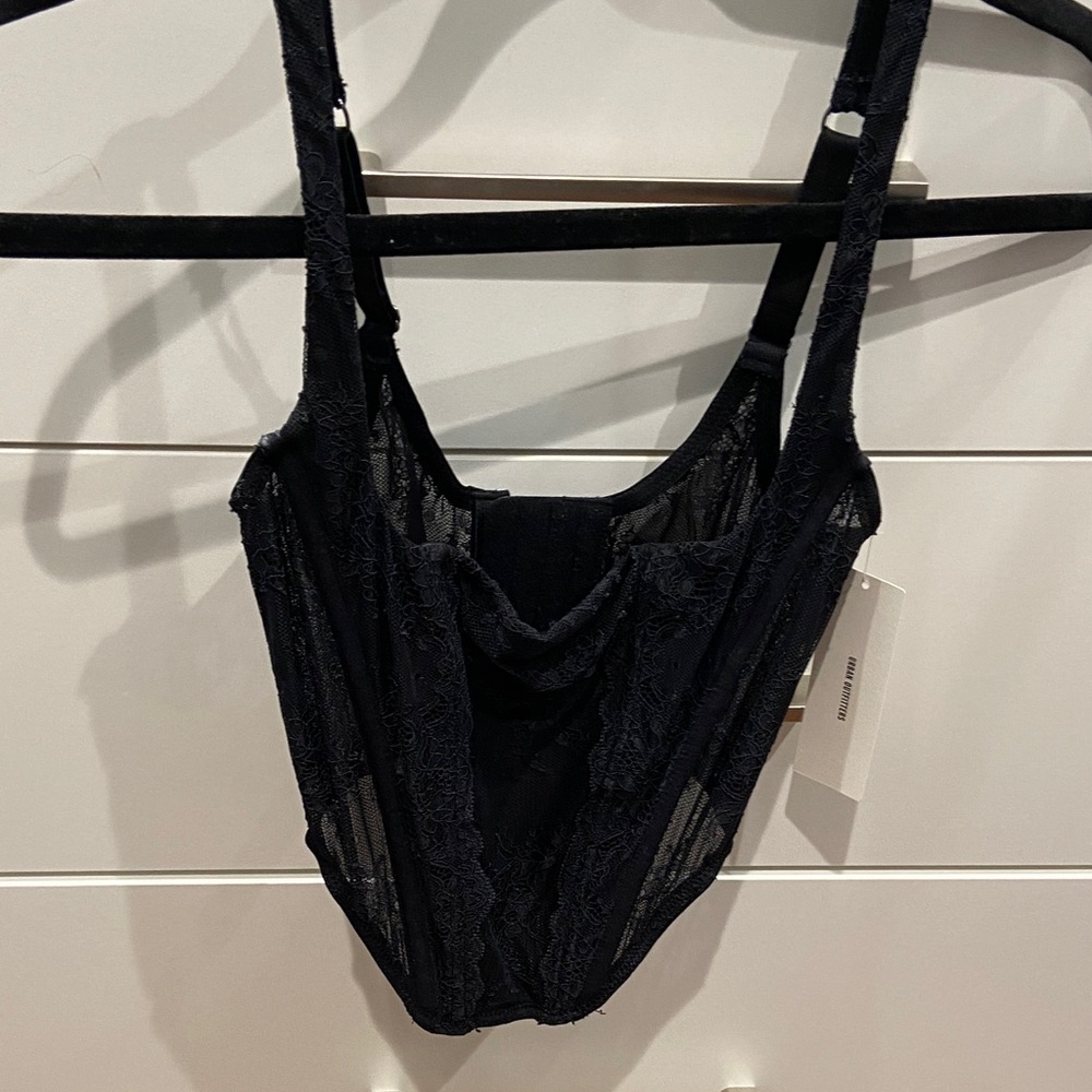 Urban Outfitters Black Lace Bralette